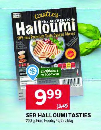 Ser halloumi Tasties promocja