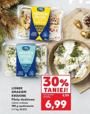 Filety śledziowe różne rodzaje SMAKIEM KROJONE  promocja w Kaufland