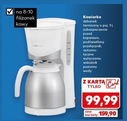 Kawiarka Clatronic promocja