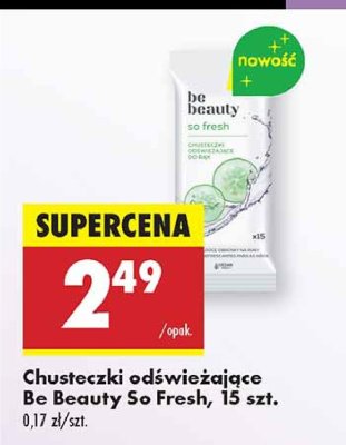 Chusteczki so fresh Be beauty care promocja