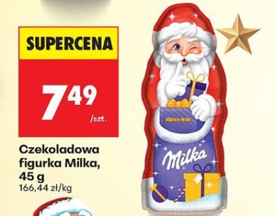 Czekoladowa figurka 45 g promocja w Biedronka