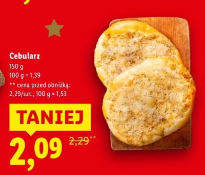 Cebularz promocja w Lidl