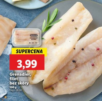 Grenadier filet bez sk贸ry Rybhand promocja