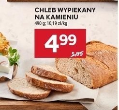 Chleb wypiekany na kamieniu promocja w Stokrotka