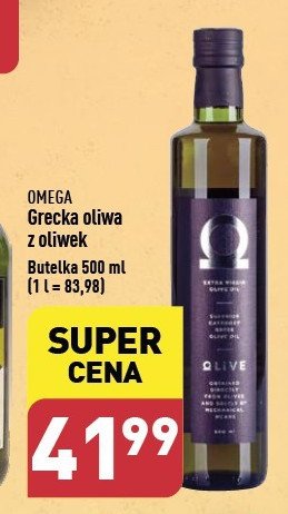 Oliwa z oliwek superior extra vergine Omega olive promocja