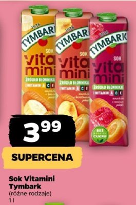 Sok Vitamini, różne rodzaje promocja w Netto