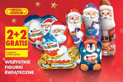 Wszystkie figurki świąteczne promocja w Biedronka