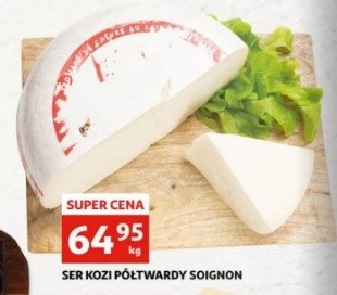 Ser kozi półtwardy tranches de chevre Soignon promocja