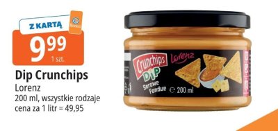Dip Crunchips Lorenz promocja w Leclerc