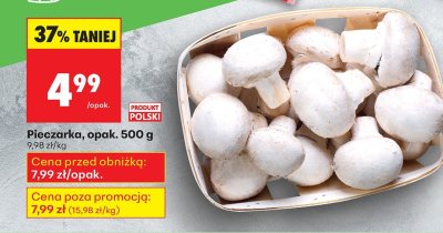 Pieczarka opak. 500g promocja w Biedronka