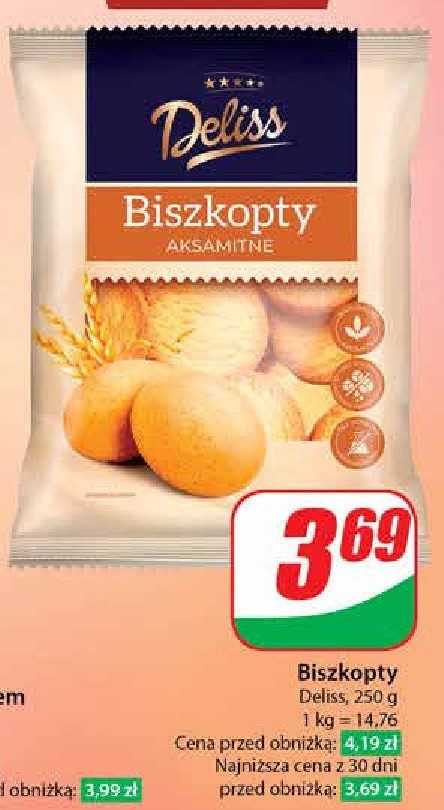 Biszkopty Deliss promocja