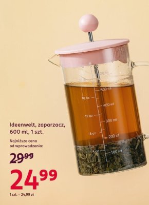 Zaparzacz 600 ml promocja w Rossmann