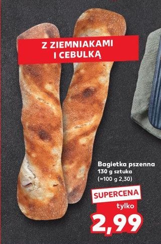 Bagetka pszenna z ziemniakami i cebulką promocja