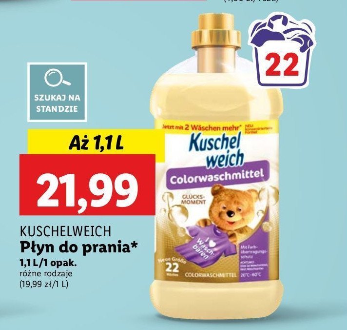 Płyn do płukania gold Kuschelweich promocja