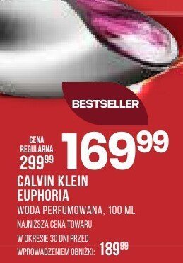 Zestaw prezentowy Calvin Klein Euphoria promocja w Drogerie Natura