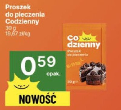 Proszek do pieczenia Codzienny 30g promocja w Delikatesy Centrum