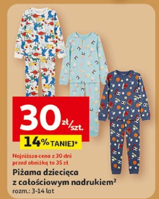 Piżama dziecięca promocja w Auchan