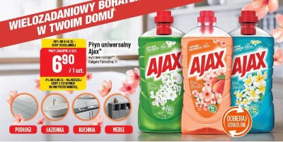 Płyn uniwersalny Ajax promocja w POLOmarket