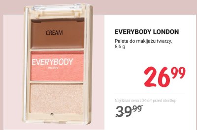 Paleta do makijażu twarzy  promocja w Rossmann