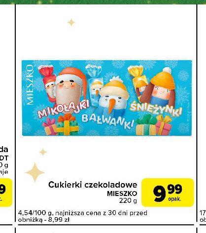 Cukierki w czekoladzie Mieszko michaszki duo promocja