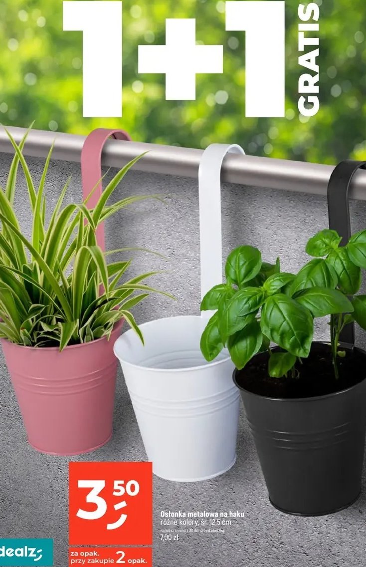 Osłonka metalowa na haku 12.5 cm promocja