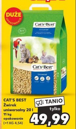 Żwirek uniwersalny Cat's best promocja