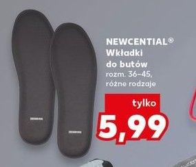 Wkładki do butów 36-45 Newcential promocja