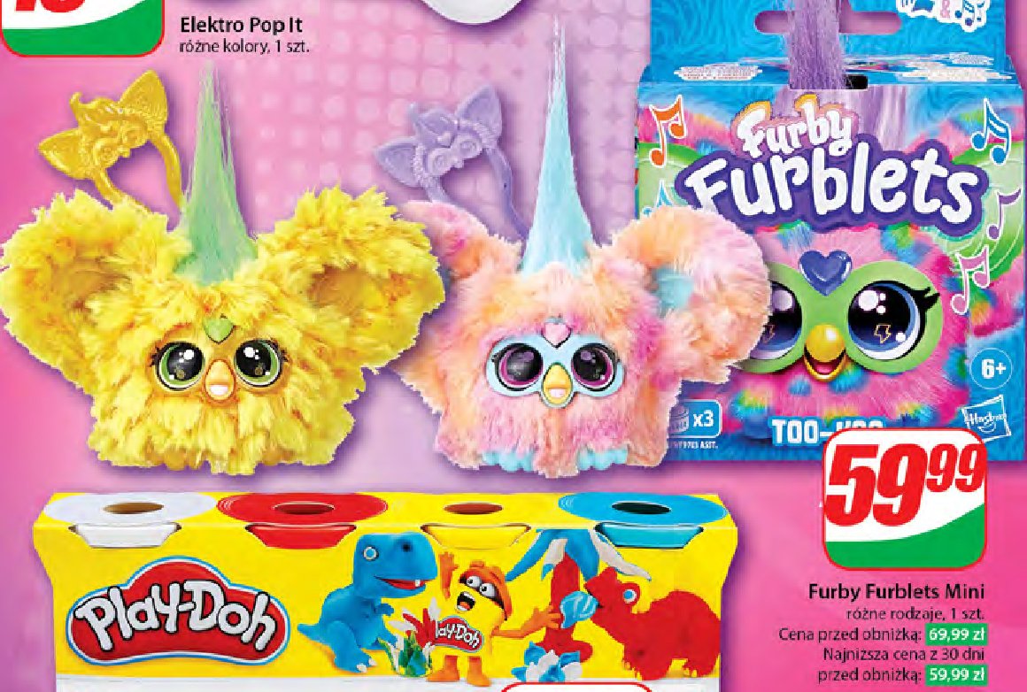 Furby furblets mini Hasbro promocja