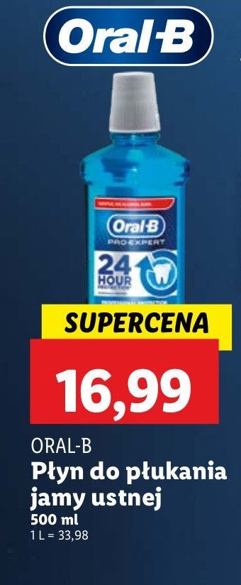 Płukanka do ust kompleksowa ochrona Oral-b pro-expert promocja