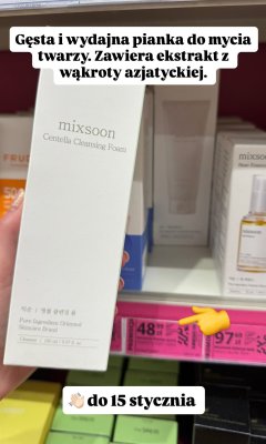 Pianka do mycia twarzy Centella Cleansing Foam promocja w Hebe