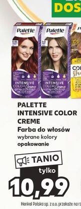 Farba do włosów 1-0 Palette intensive color creme promocja