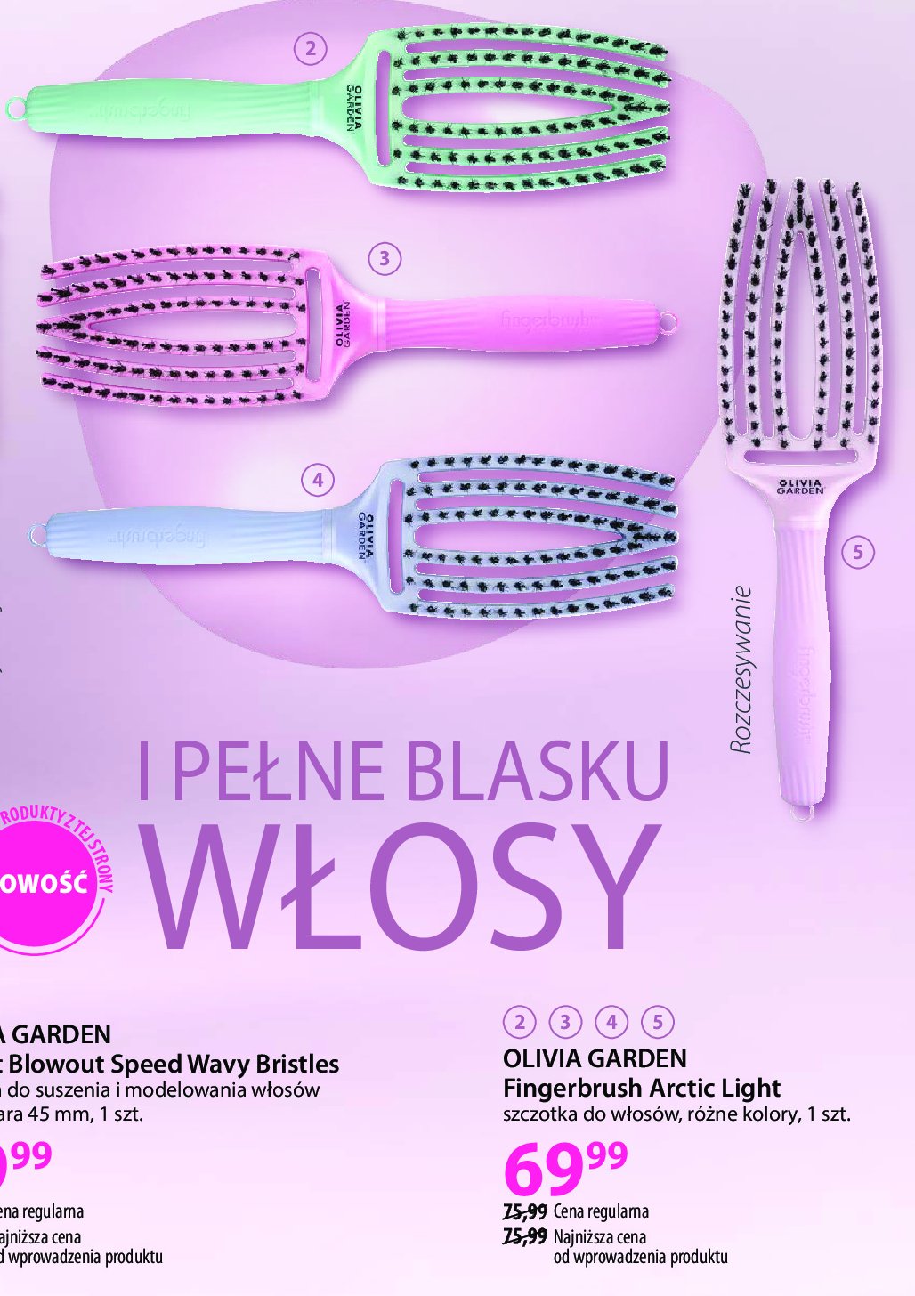 Szczotka do włosów OLIVIA GARDEN promocja w Hebe