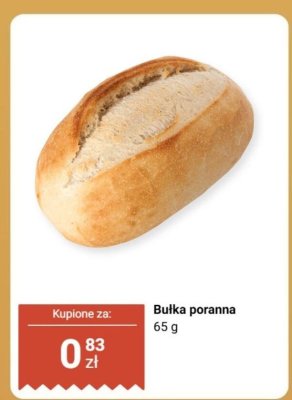 Bułka poranna promocja w Biedronka