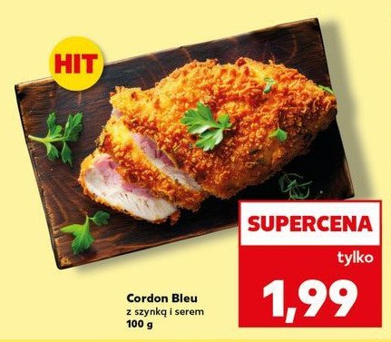Kotlet cordon bleu promocja