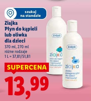 Oliwka dla dzieci  promocja w Lidl