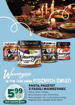 Pasta, pasztet z fasoli Wawrzyniec różne rodzaje promocja w Stokrotka
