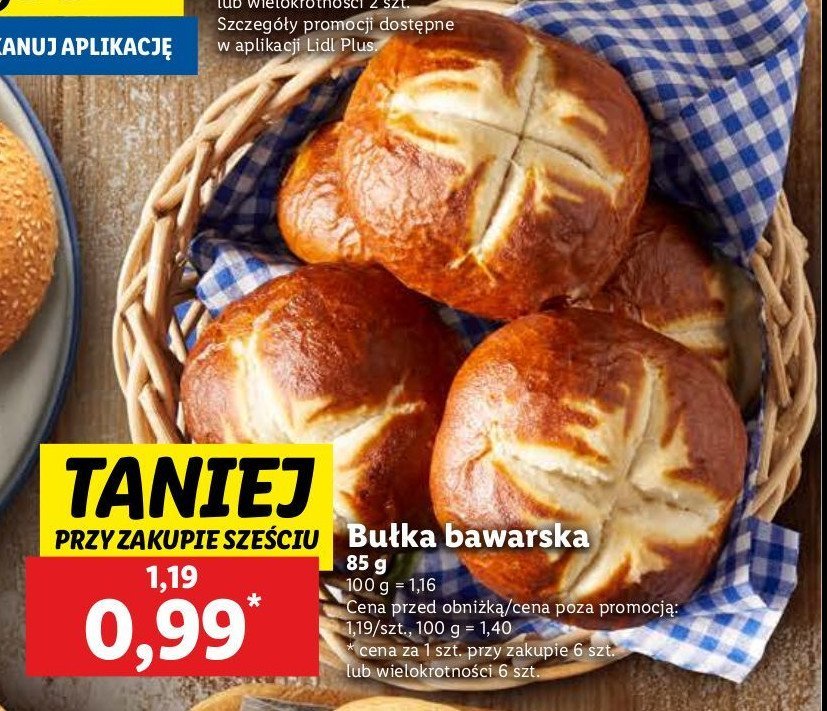 Bułka bawarska promocja