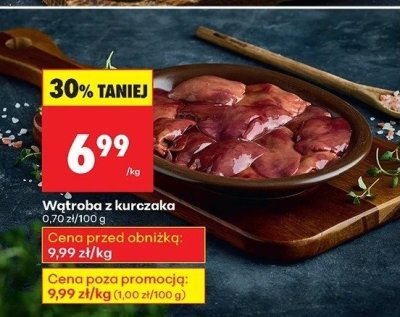 Wątroba z kurczaka promocja w Biedronka