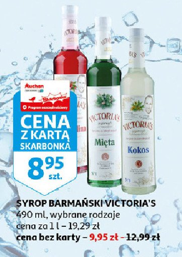 Syrop barma艅ski mi臋ta Cymes victoria's promocja