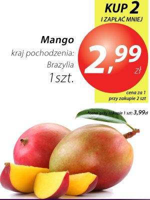 Mango kraj pochodzenia: Brazylia promocja w Market Point