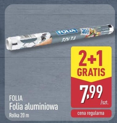 Folia aluminiowa Folia promocja w Aldi