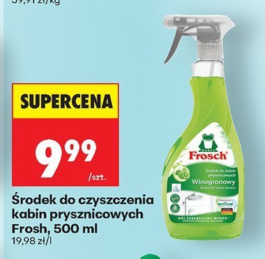 Środek do czyszczenia kabin prysznicowych Frosh, 500 ml promocja w Biedronka