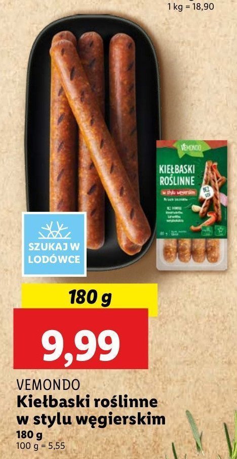 Kie艂baski ro艣linne w臋gierskie Vemondo promocja