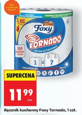 Ręcznik kuchenny Foxy Tornado, 1 szt. promocja w Biedronka