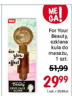 Kula szklana do masażu For your beauty promocja
