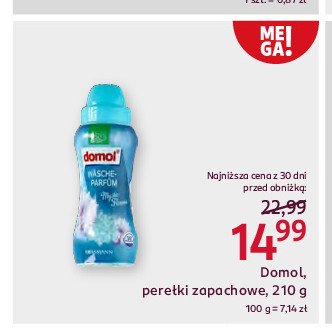 Perełki do prania mystic flower Domol promocja