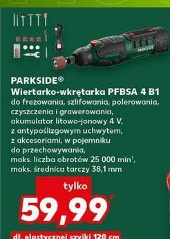 Wiertarko-wkrętarka akumulatorowa Parkside promocja