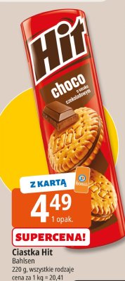 Ciastka Hit Bahlsen promocja w Leclerc