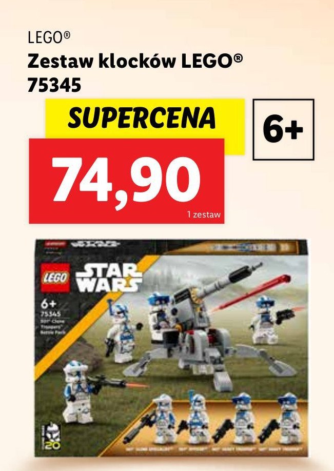 Klocki 75345 Lego star wars promocja