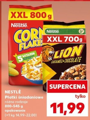 Płatki śniadaniowe różne rodzaje  promocja w Kaufland